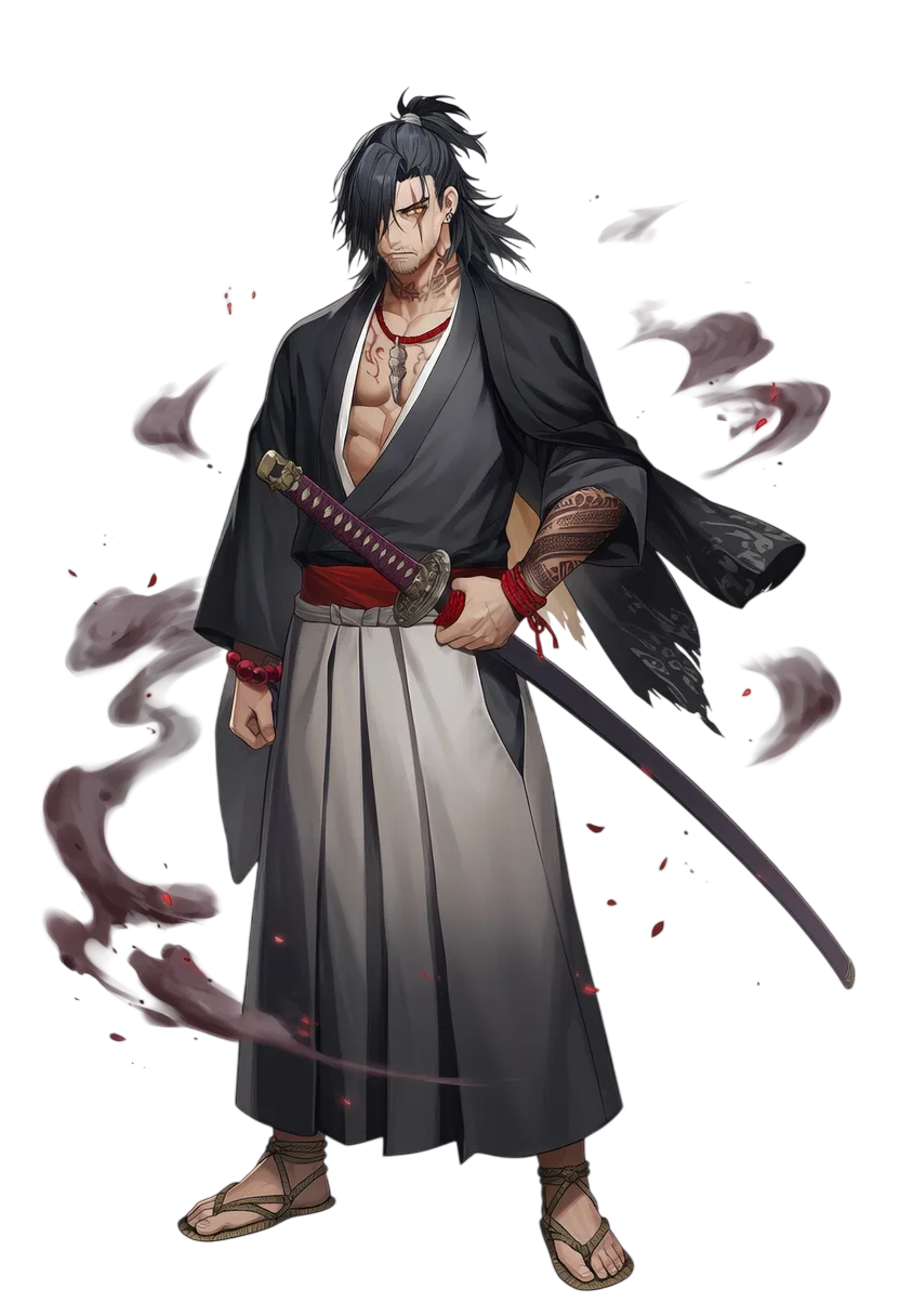 キャラクター立ち絵: 鬼舞 凱