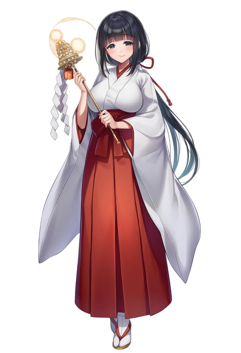 キャラクター立ち絵: 真昼 千代